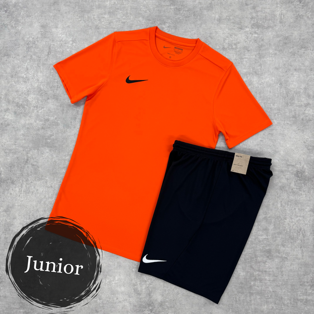 Nike Junior Dri-Fit set Black - t-shirt & shorts