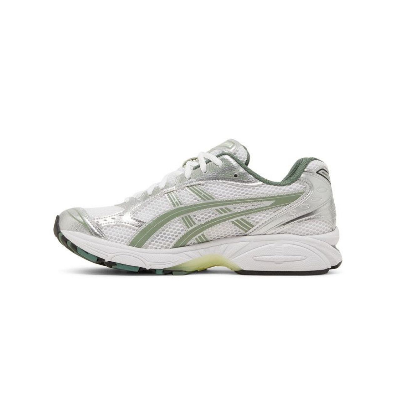 Asics Gel-Kayano 14 White Pure Silver Slate Grey Sage